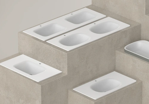 In-House Production of Acrylic Basin in China